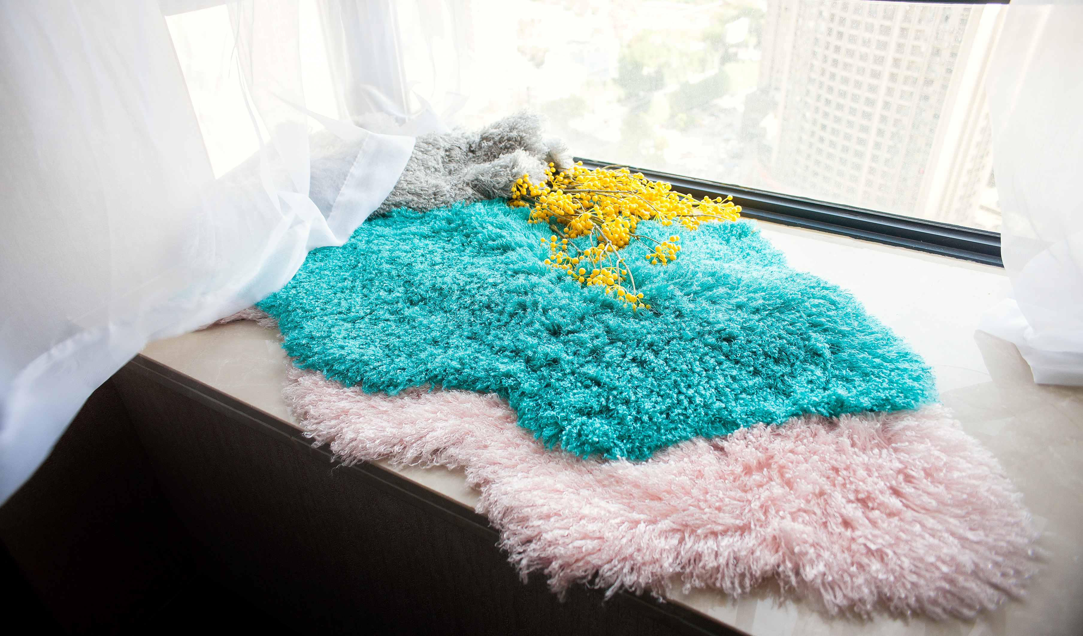 Fake fur rugs,Artificial fur rugs, floor mat，fleece