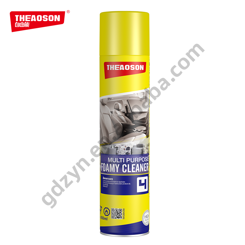All purpose foamy cleaner