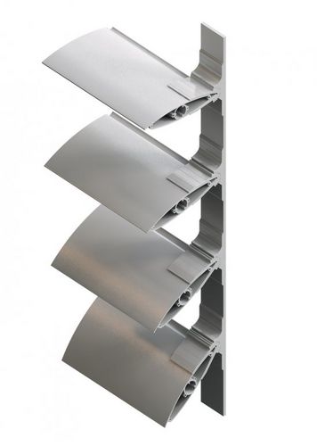 Aluminium extrusion profiles Louver or shutter