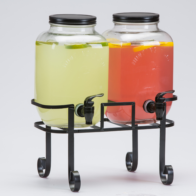 Glass Juice Dispenser
