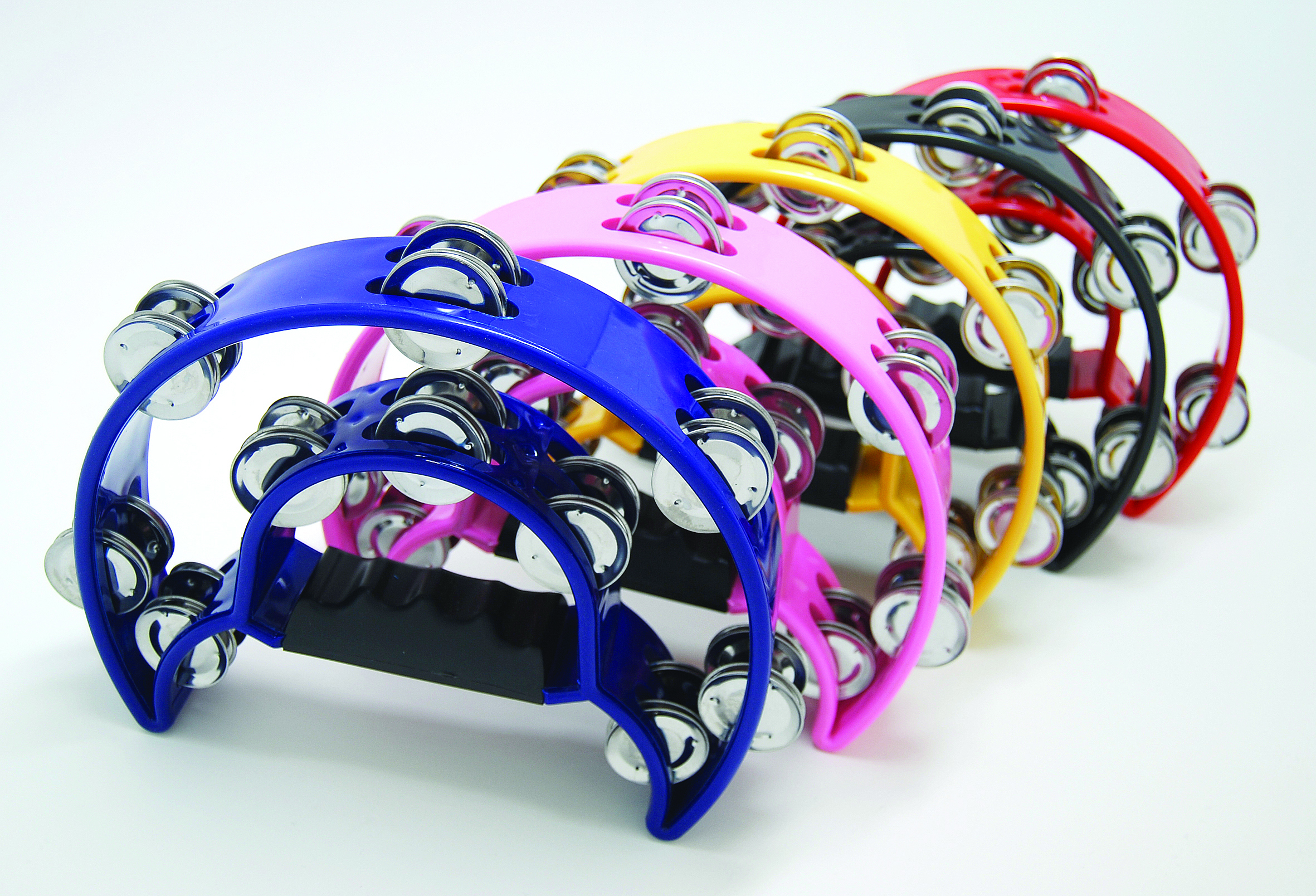 Double round shape tambourine