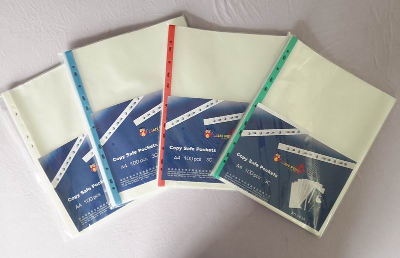 Sheet protectors,A4, 11 holes