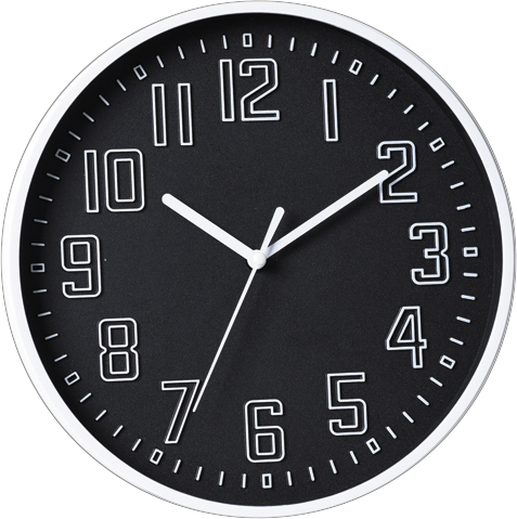 Wall clock; quartz clock; best sale; hot stamp; promotion; gift; simple round clock; 12inch 30cm
