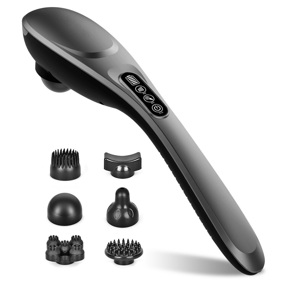 OEM rechargeable female body massage hammer vibrator hand held percussion massager