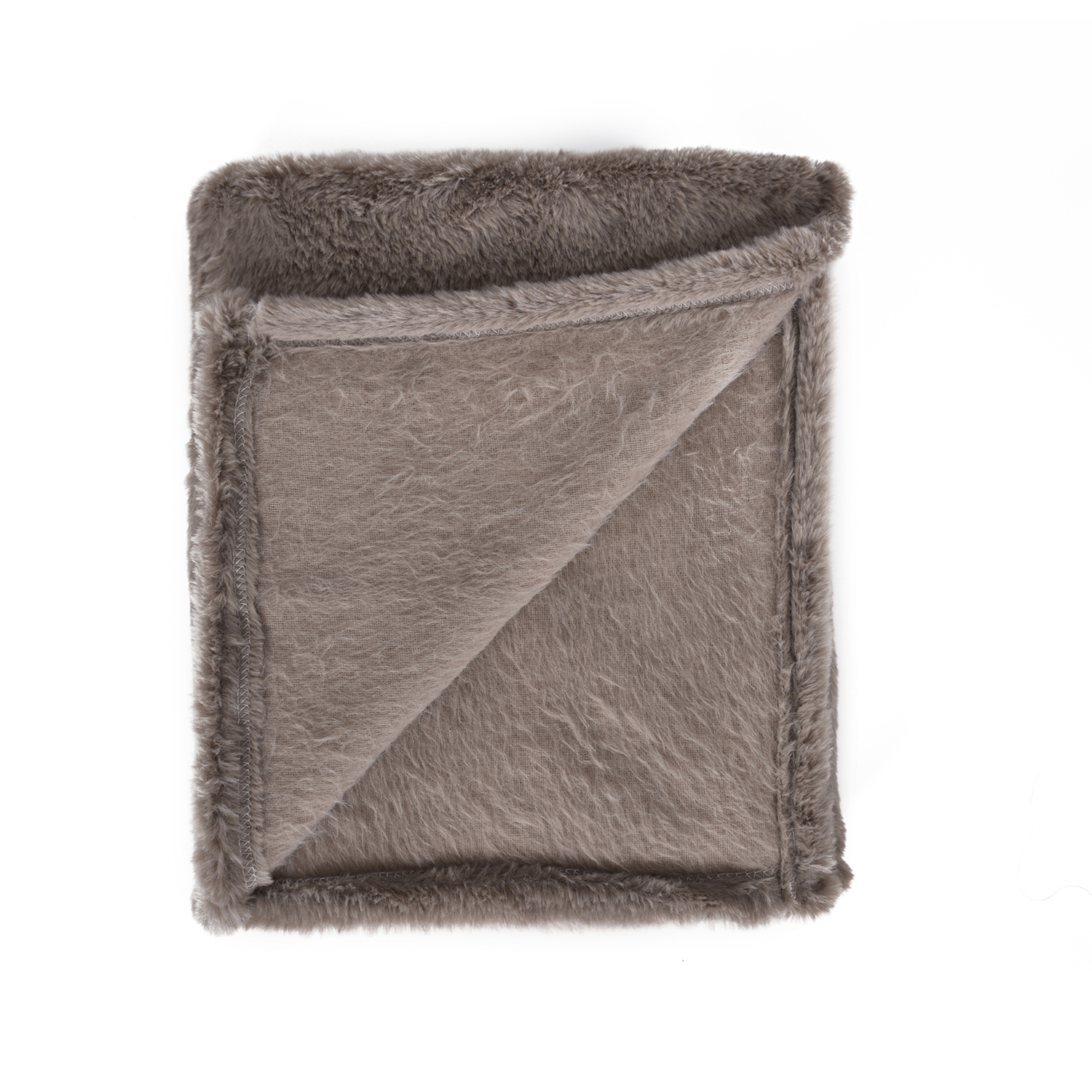 Faux Fur Pv Rabbit Fur Blanket Throw Polyester