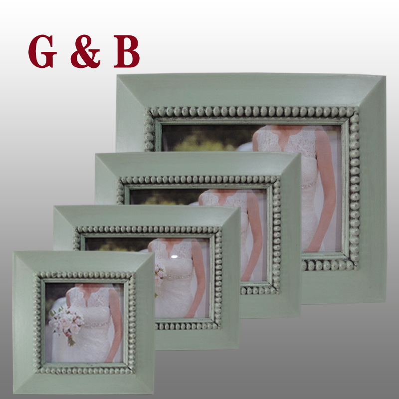 G19116 4x4"/4x6"/5x7"/8x10" Wooden Photo Frame