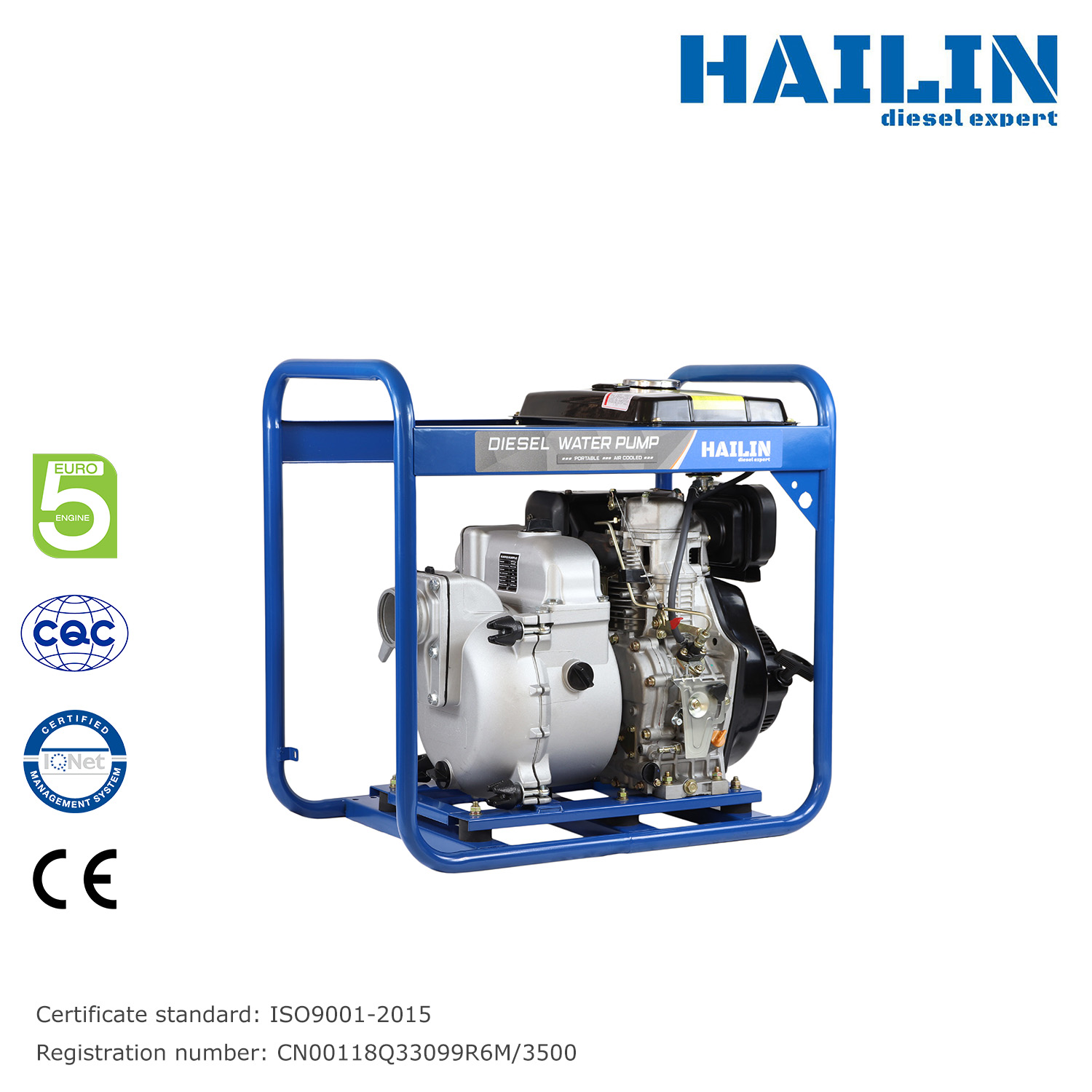 Diesel Full Trash Pump