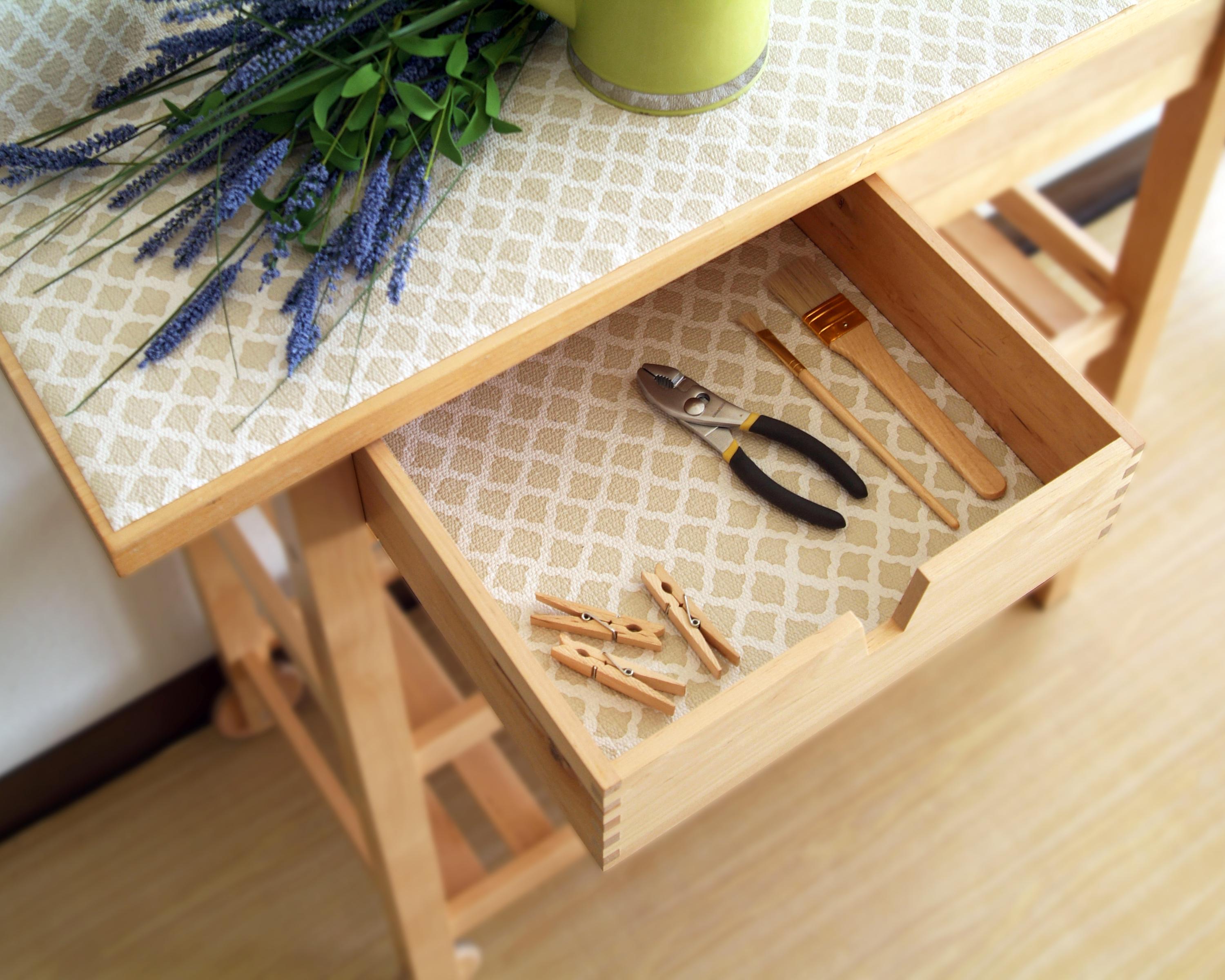 PVC Grip Bonded Shelf Liner Drawer Liner Anti-Slip Mat