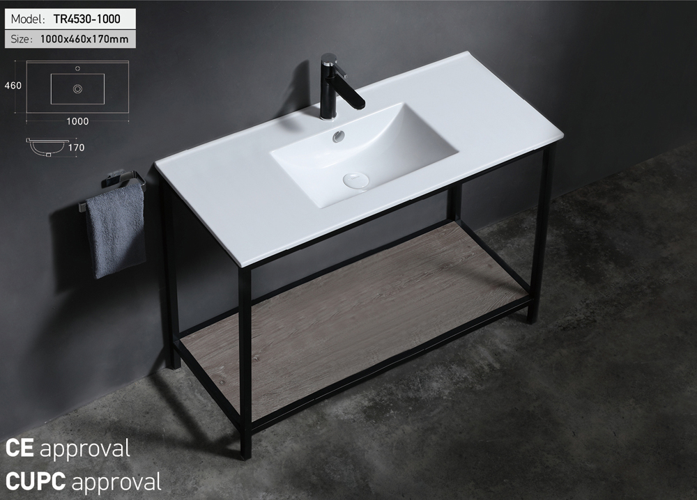 ceramic thin-edge basin(UP4530-1000)
