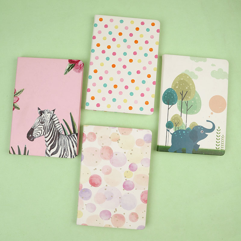 WANSHIFA 2022 Creative Design Color Printed Hard Cover Notebook