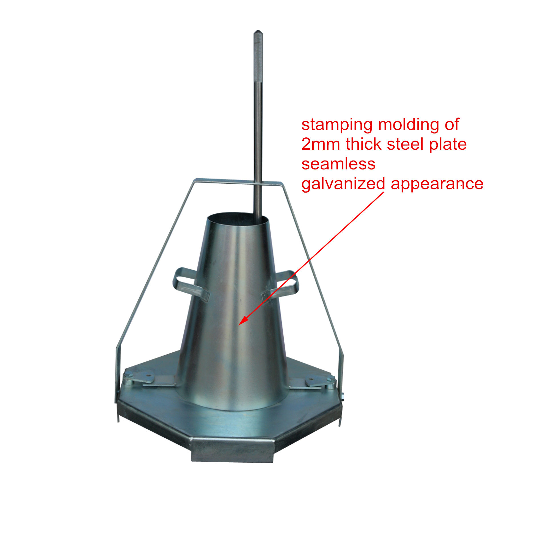 Slump Cone Set (Punching Press)