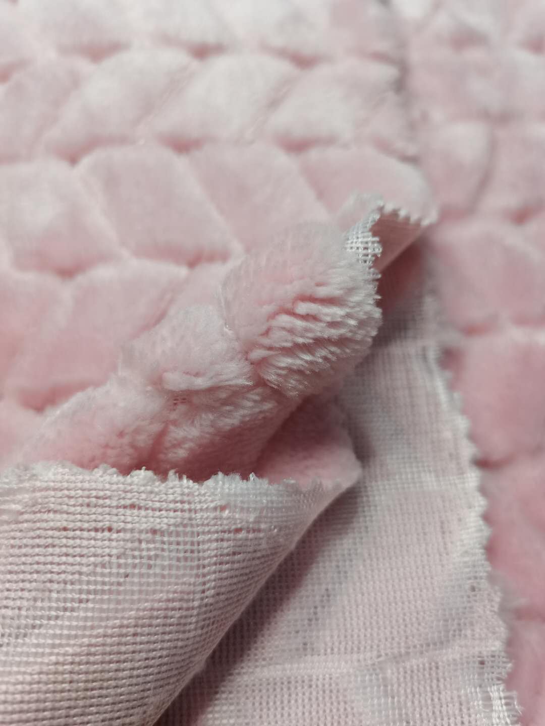 100% Polyester Jacquard One Side Flannel Fleece