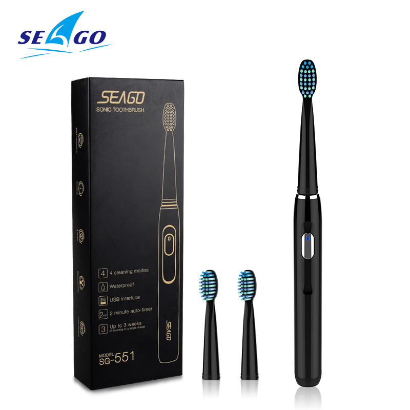 Seago rechargeable sonic toothbrush