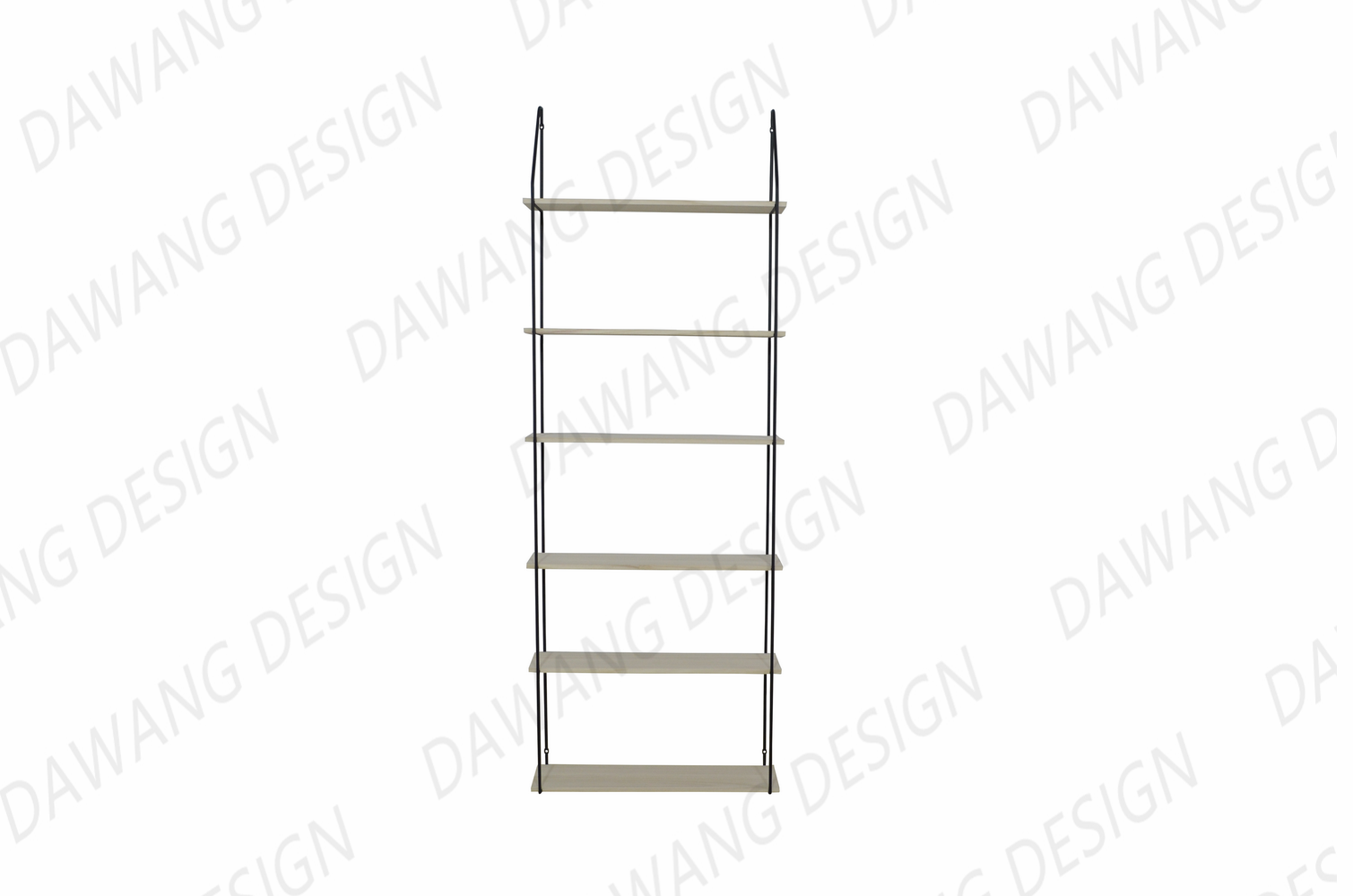 ironwork wall shelf for kitchen storage