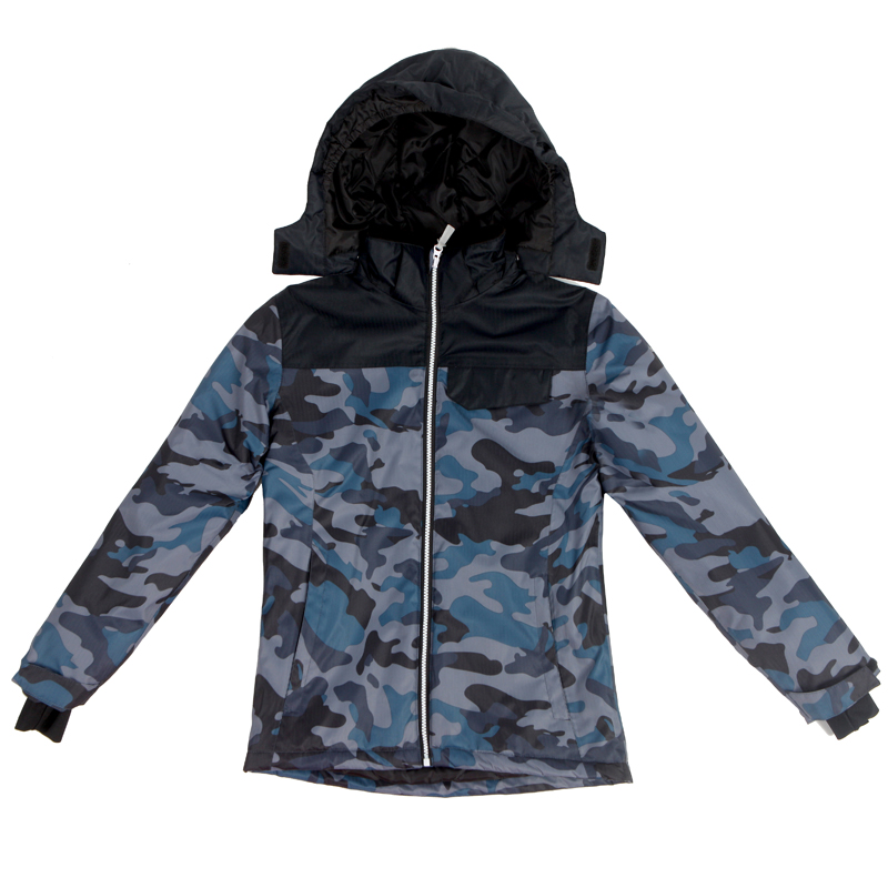 camo kids winter jacket