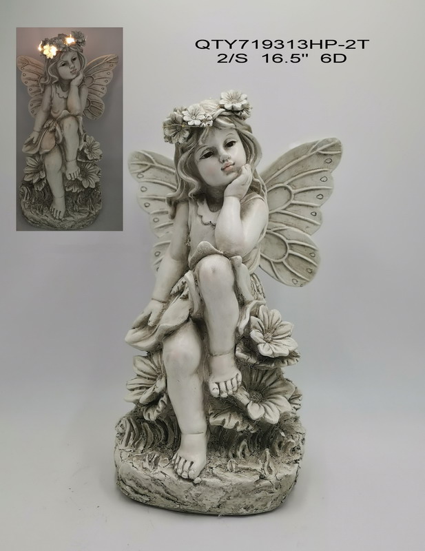 Garden fairy with LED