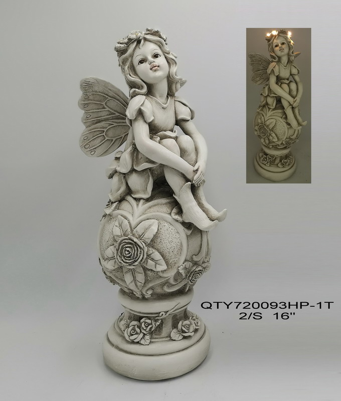 Garden fairy with LED