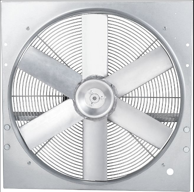 115/230v 24inch Industrial Exhaust Fan (With Intake Guard)