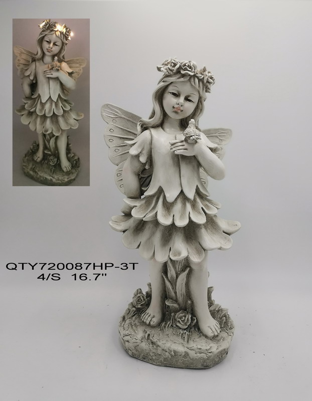 Garden fairy with LED