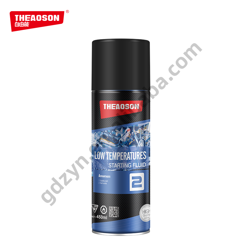 Low temperature starting fluid