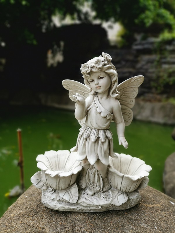 Garden fairy with LED