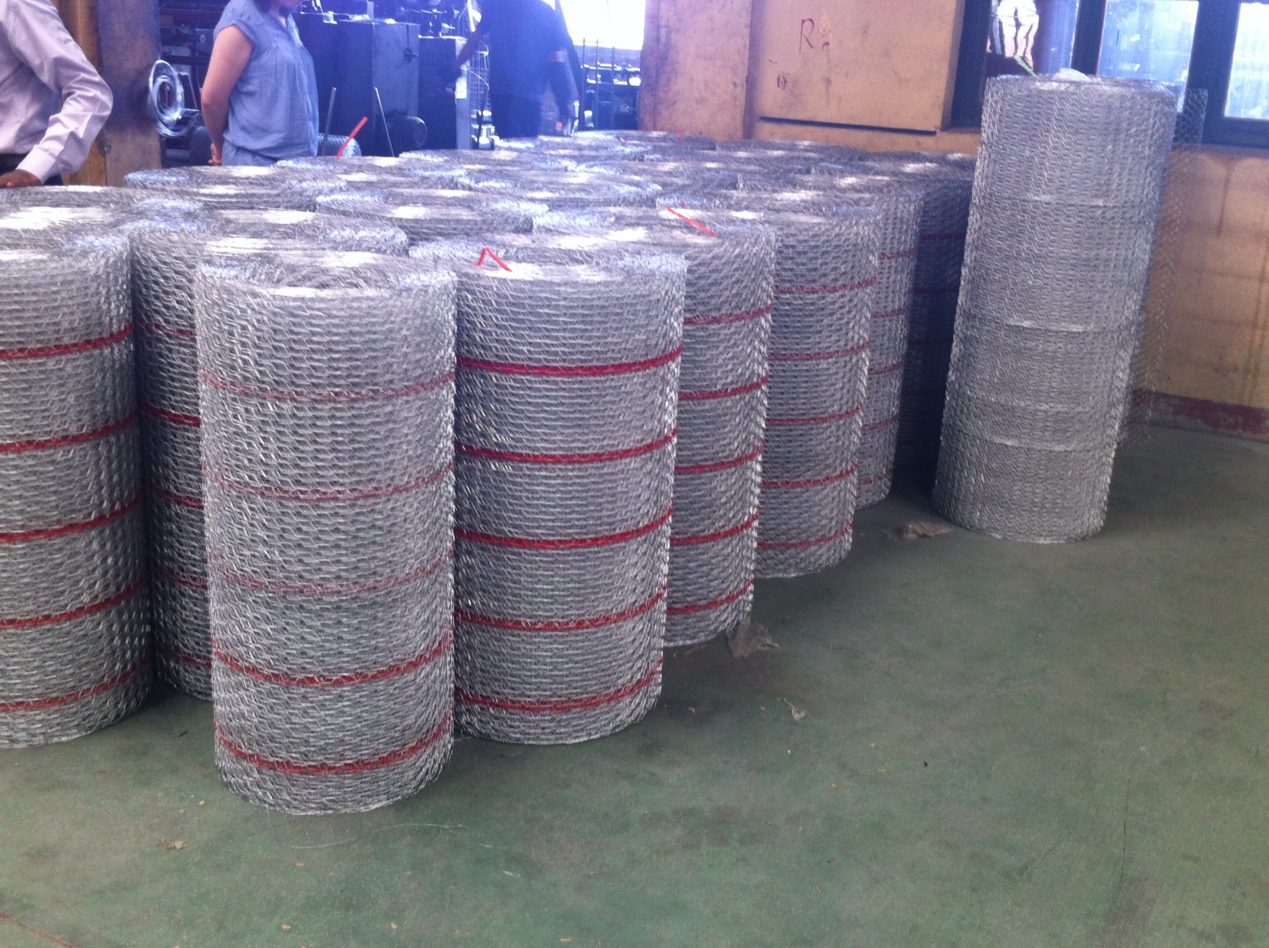 Hex wire netting