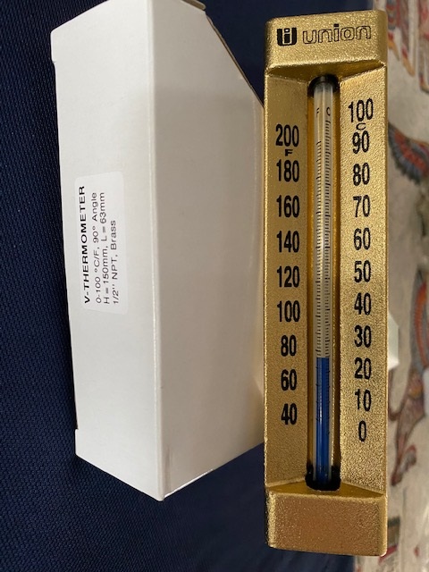 Industrial Glass Thermometers
