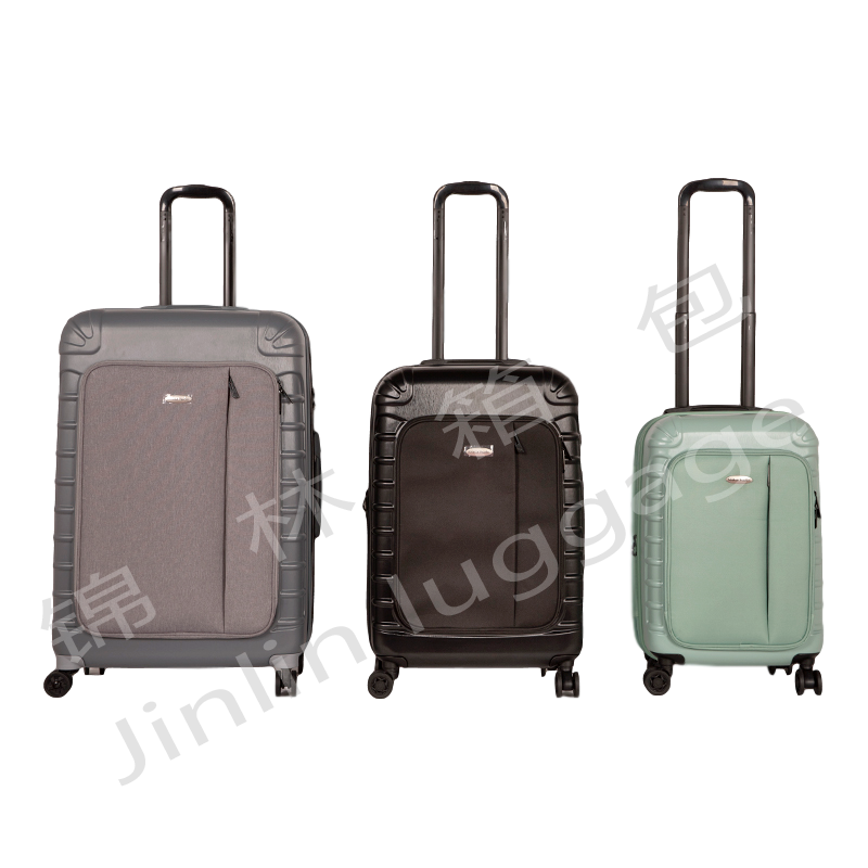 000 Pc Luggage Front Port Pocket Luggage Pc Luggge Trolly Luggage 前口袋 拉杆箱 行李箱 旅行箱包 软硬结合