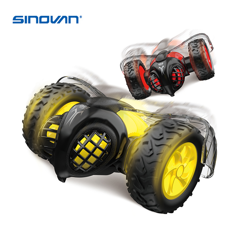 2.4Ghz Yellow& Red Mini Remote Control Stunt Bee Model 2020 New RC Car