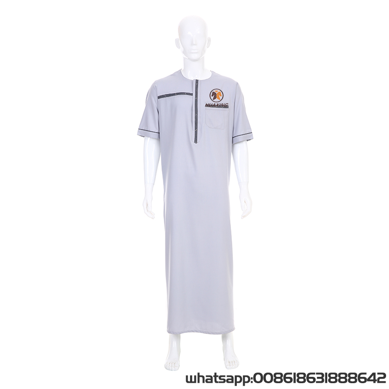Men`s Short Sleeve Morocco Thobe