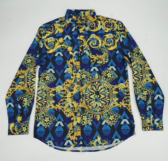 Men L/S digital shirt