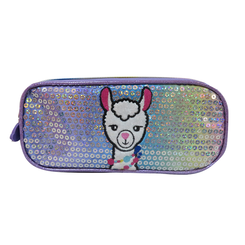 Unicorn Sequin School Pencil Case