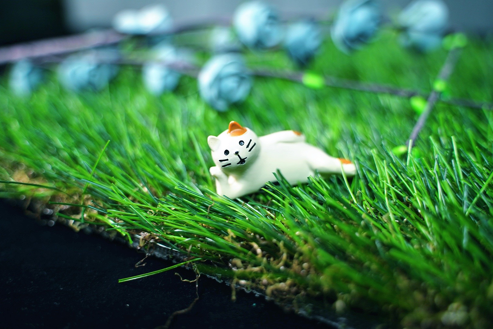 Four color Artificial grass