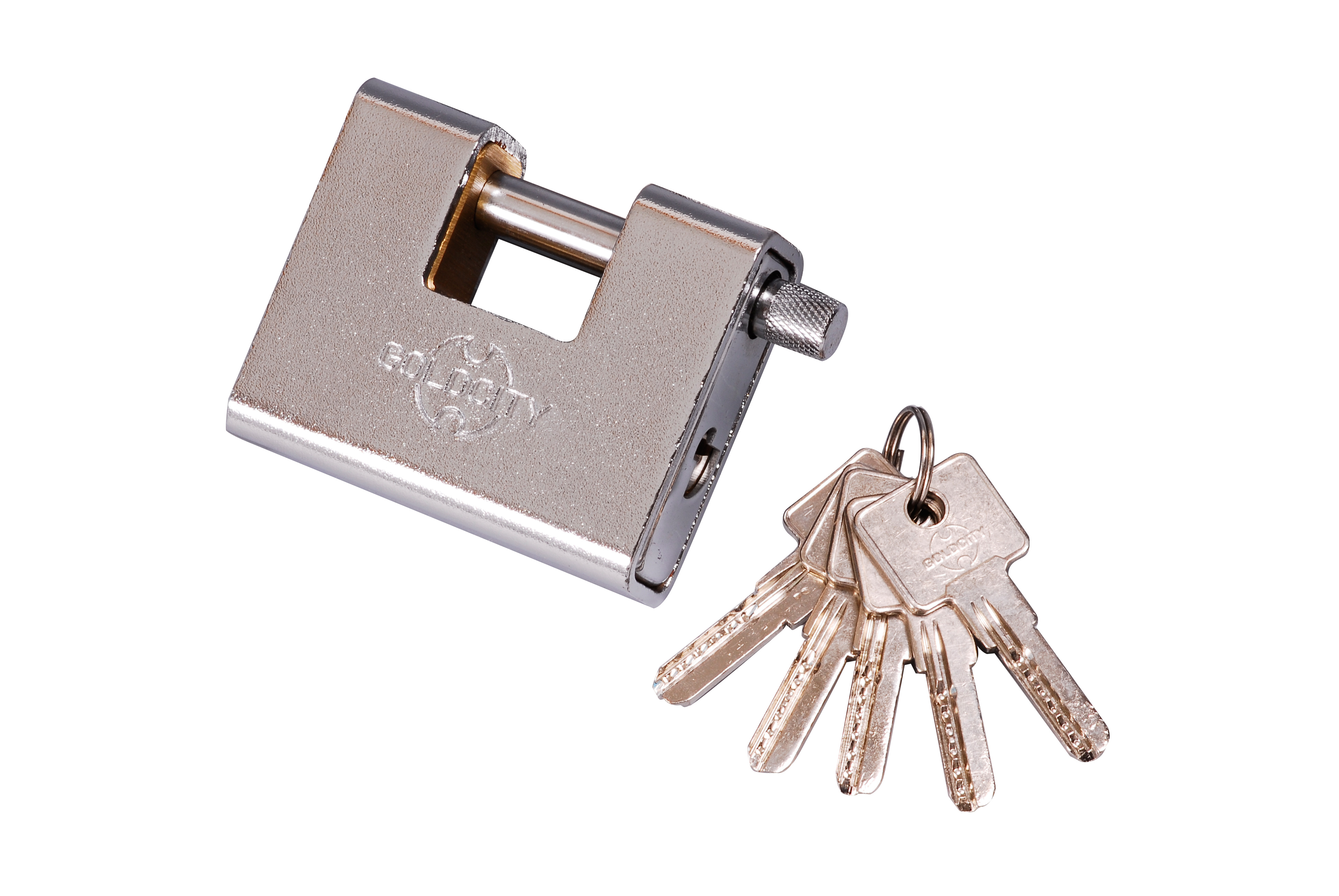 Armoured Padlock With Computer Key