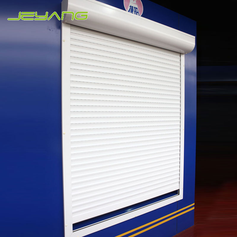 white gorgeous aluminum roller shutter with PU foam
