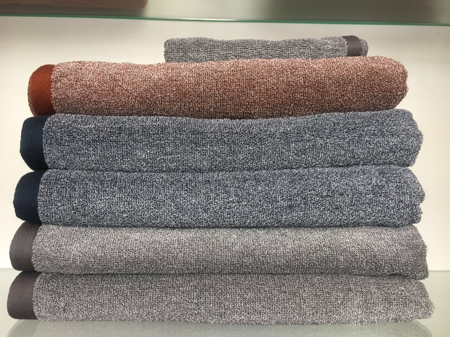100% cotton yarn dyed bath towel