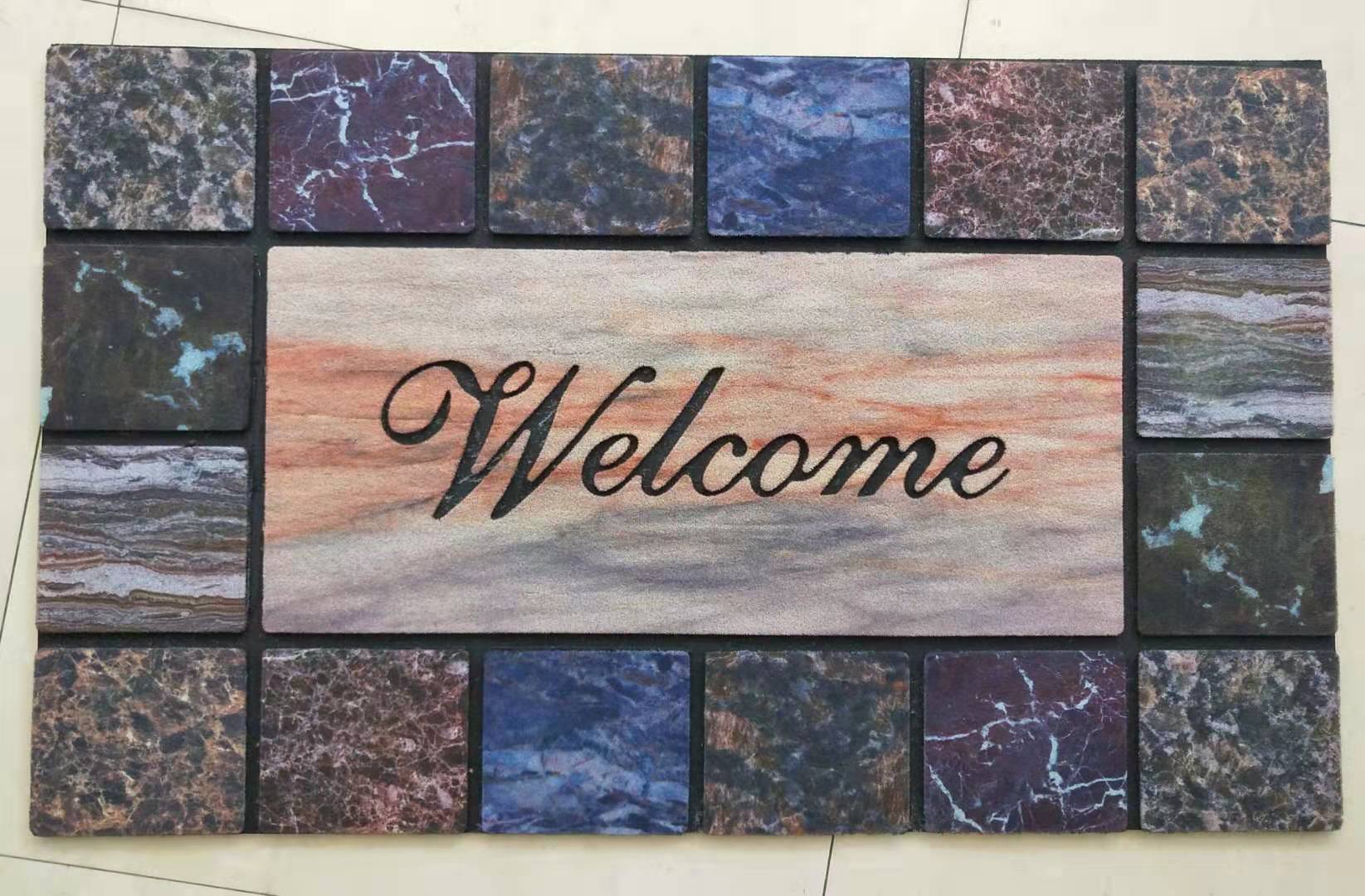 Flocking door mat - 2021