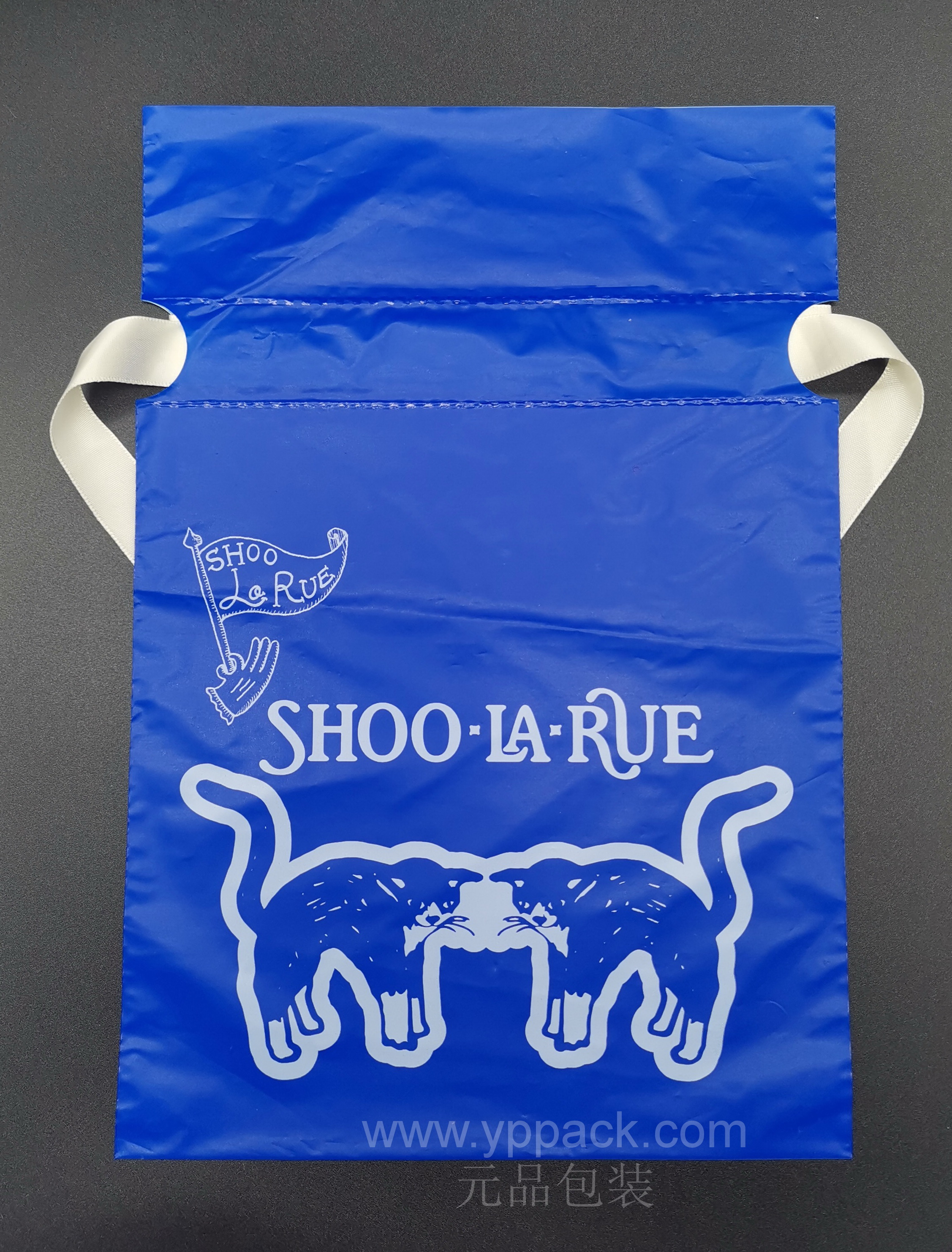 Ribbon drawstring gift bag