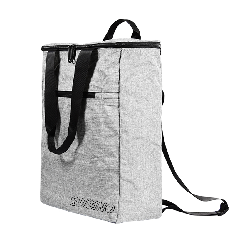 Foldable Travel Backpack Cathnic Snow Polyester Fabric Bag Custom Color Logo