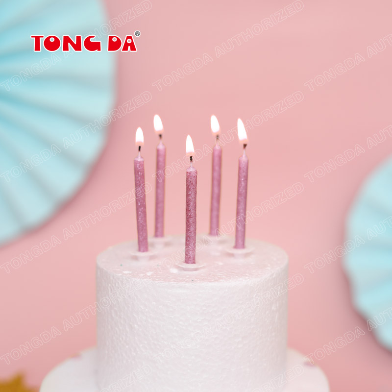 Birthday candles online cake candles creative romantic children's adult party pink candles