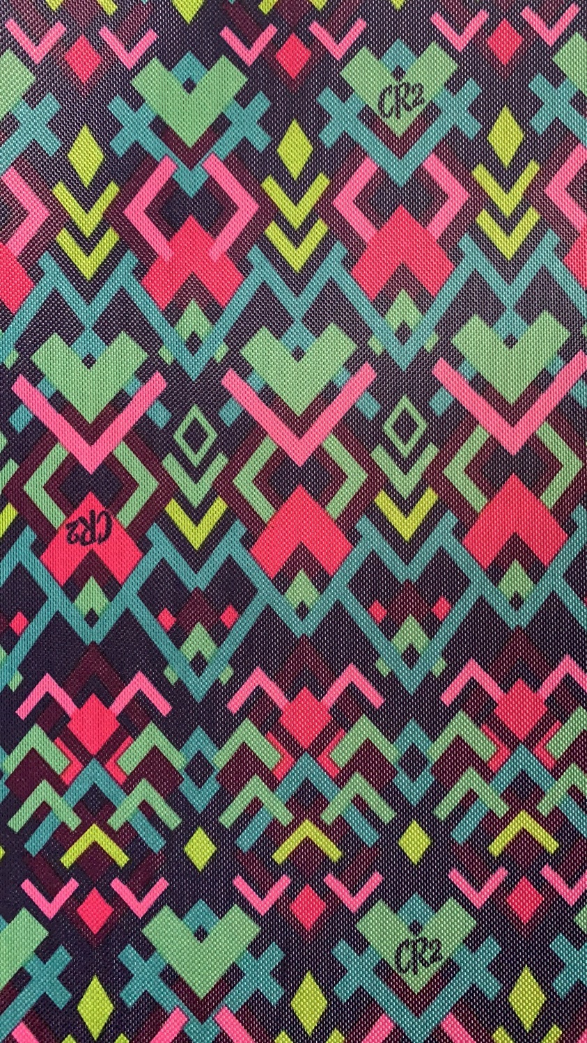 420D oxford Print PVC