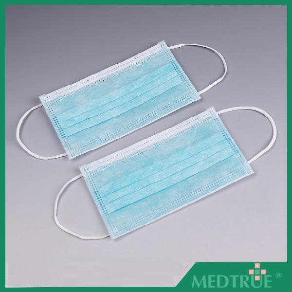 High Valued Non-woven face mask , 3ply,Ear loop,Flat Elastic With CE/ISO Certification (MT59501121)