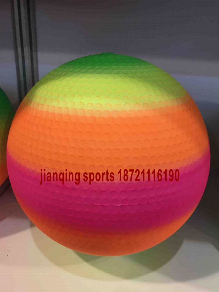 rainbow golf ball