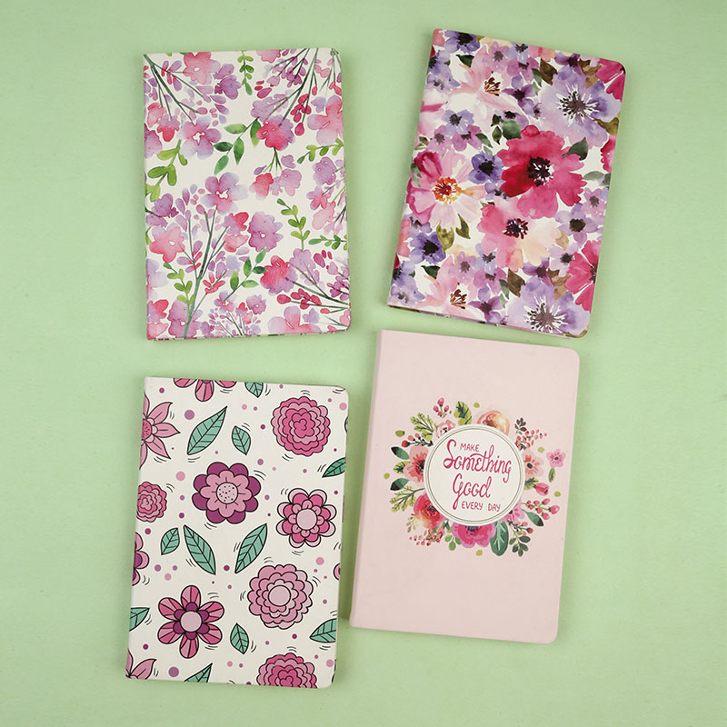 WANSHIFA 2022 Creative Design Color Printed Hard Cover Notebook