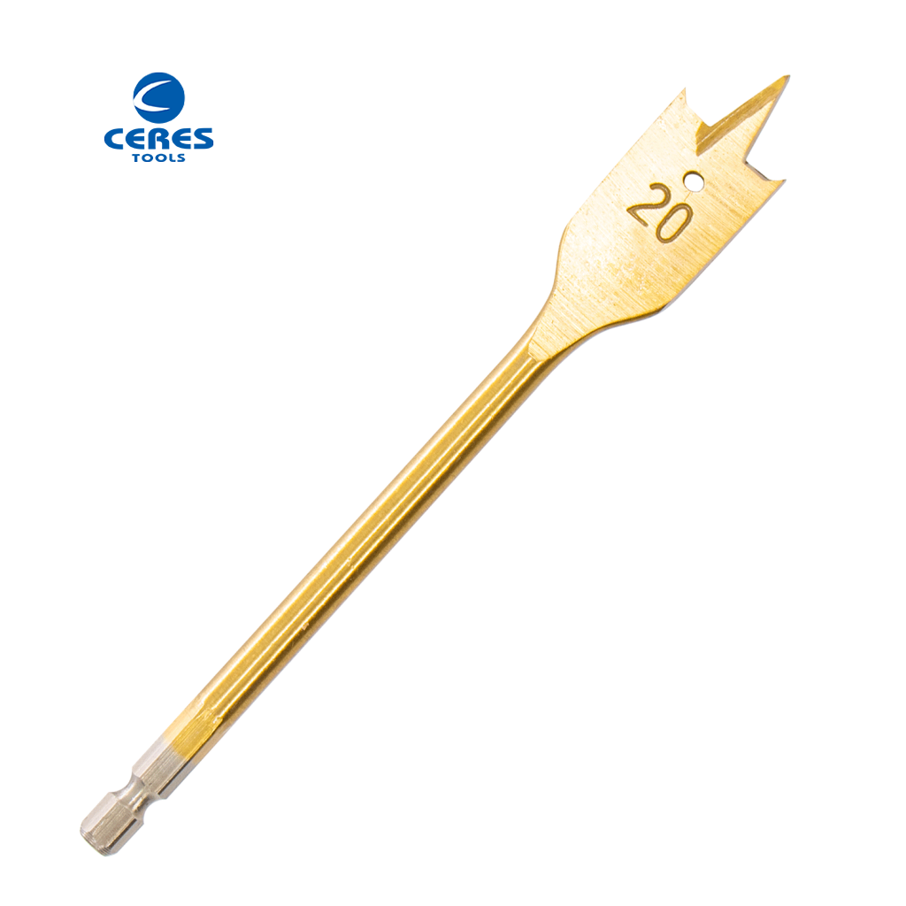Flat drill bits