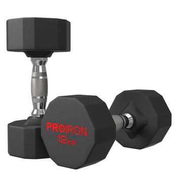 Pro Rubber Dumbbell