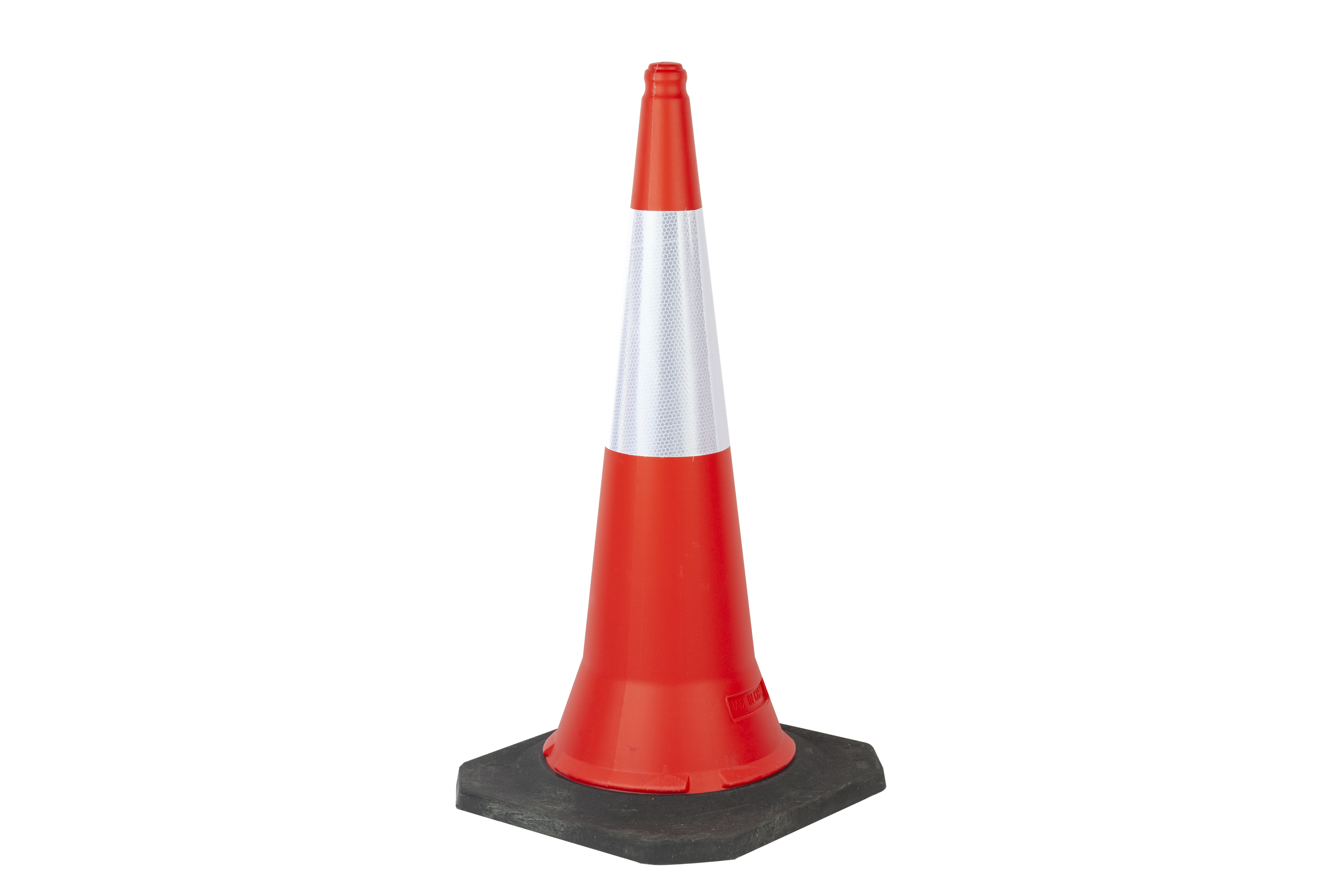 Pe Traffic Cone With Black Base