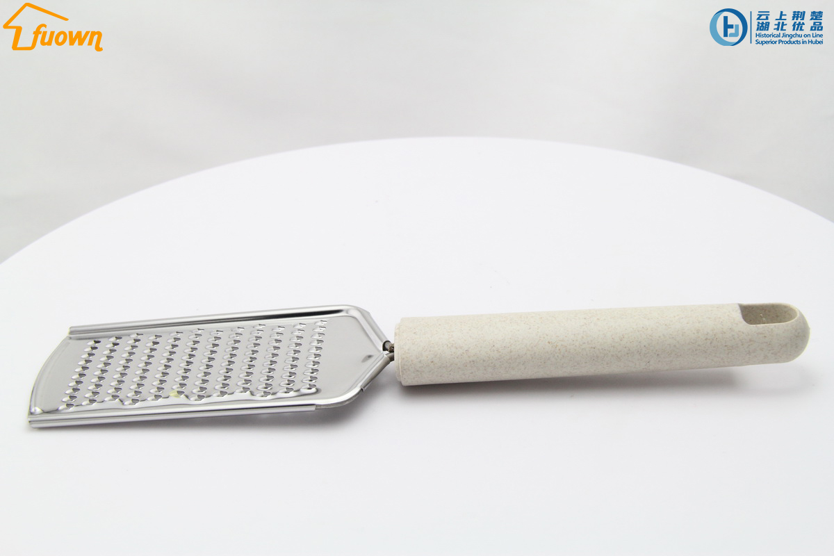 Small Hole Flat Grater With Rice Husk Fiber Material