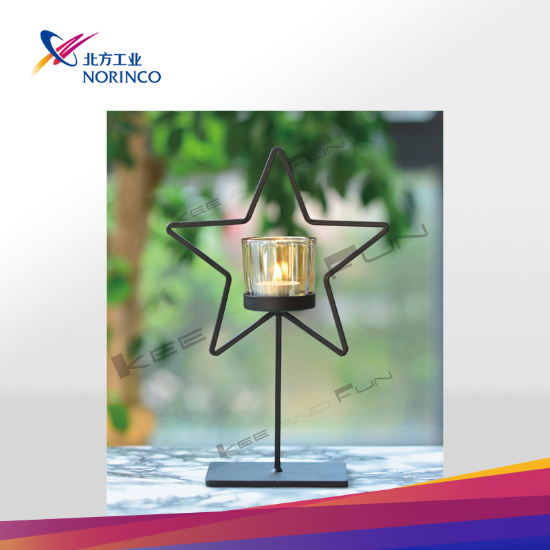 metal candle holder