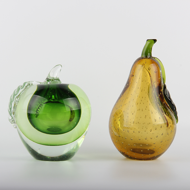 glass Apple，pear